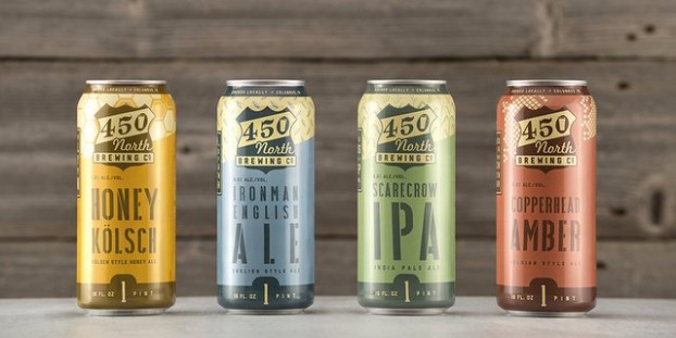 450 North Brewing debuts new can packaging