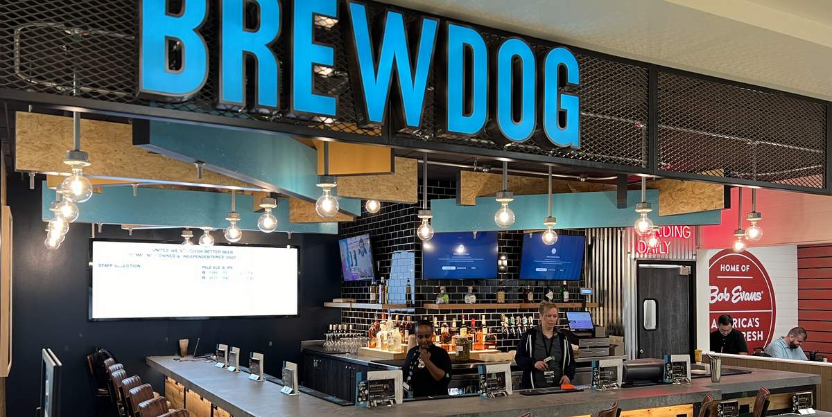 BrewDog USA Airport Bar Lands at John Glenn Columbus International