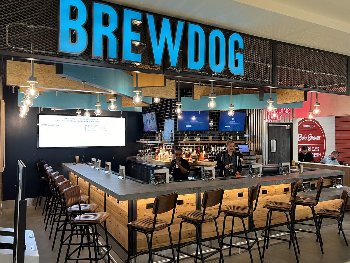 BrewDog USA Airport Bar Lands at John Glenn Columbus International 