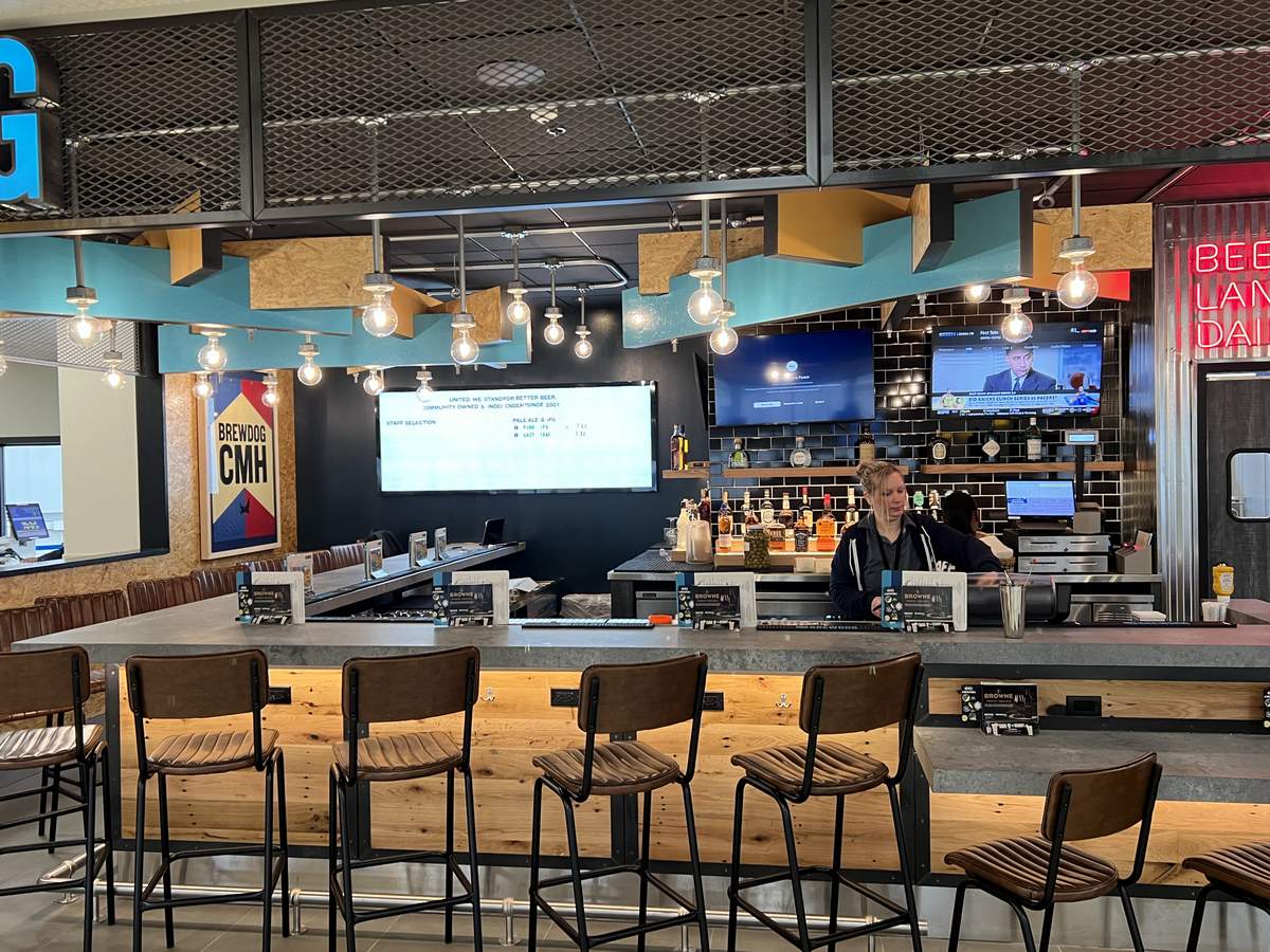 BrewDog USA Airport Bar Lands at John Glenn Columbus International 