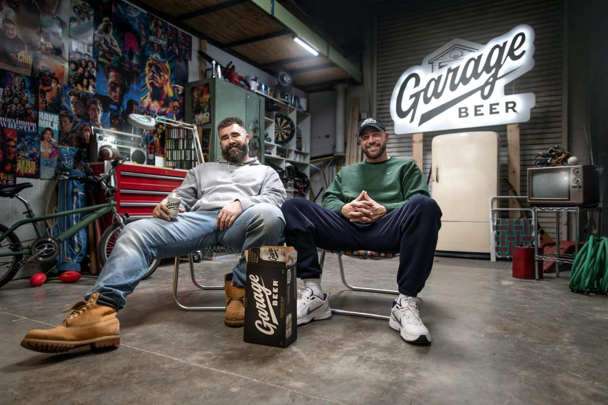 Jason Kelce and Travis Kelce team up as significant owners and operators of Garage Beer