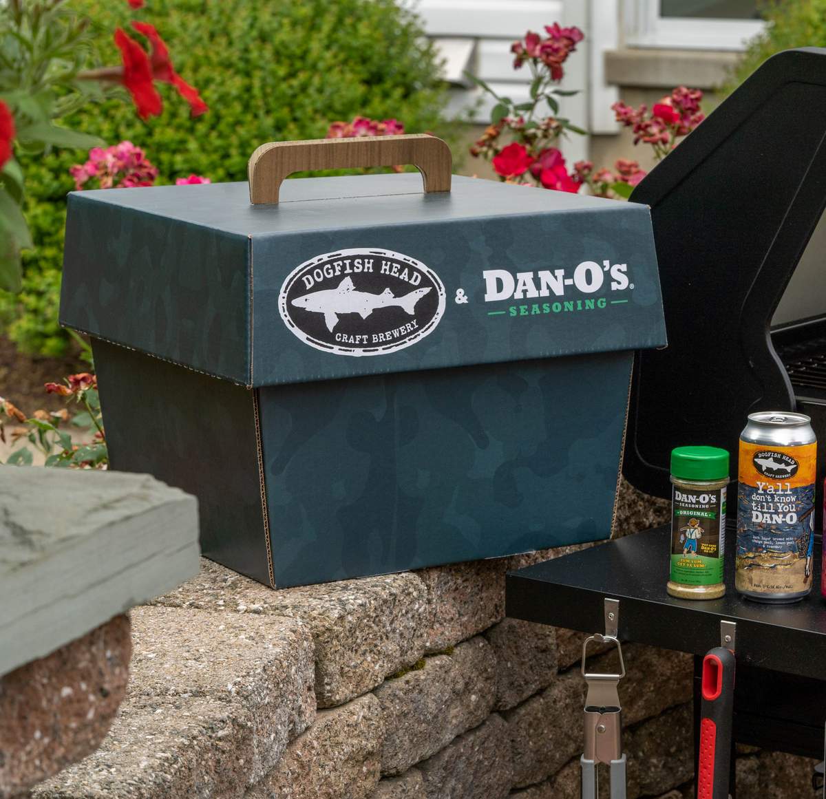 Dogfish Head and Dan-O's team up for a beers-are-included grill kit