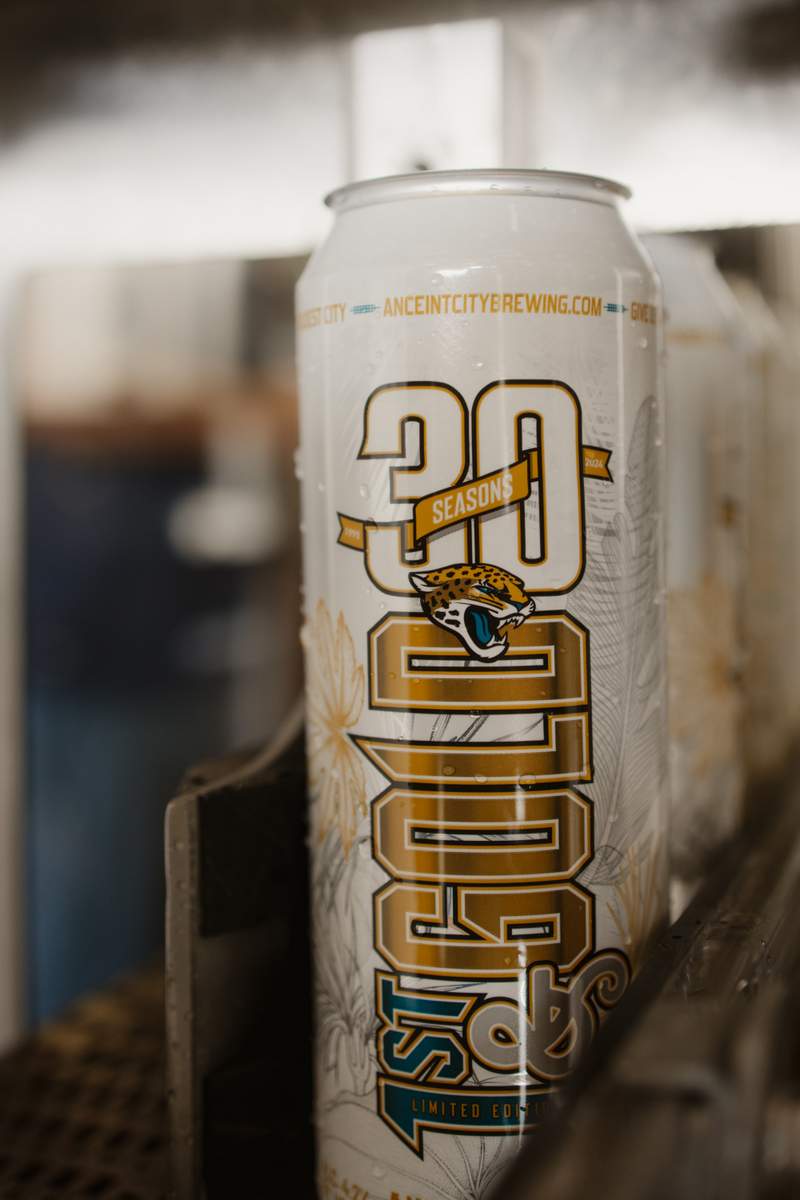 Ancient City Brewing is the craft beer partner of the Jacksonville Jaguars