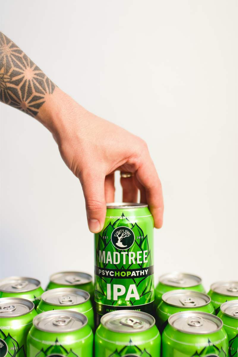 MadTree Brewing celebrates PsycHOPathy,with rebrand cans on line