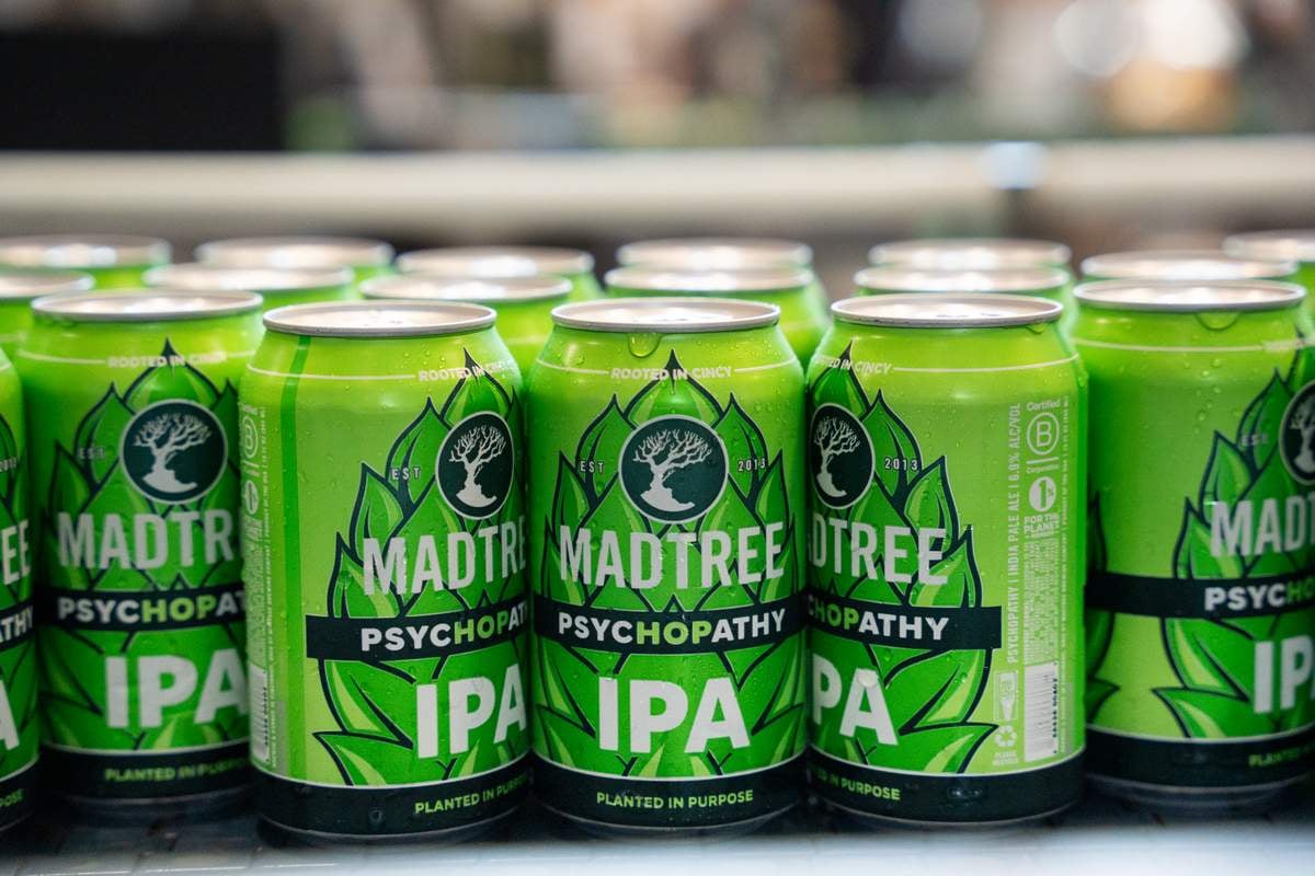 MadTree Brewing celebrates PsycHOPathy,with rebrand cans on line