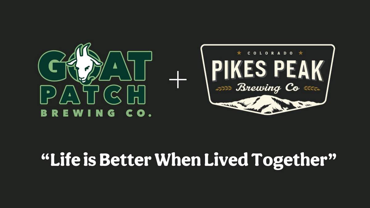 Goat Patch Brewing acquires Pikes Peak Brewing logos 