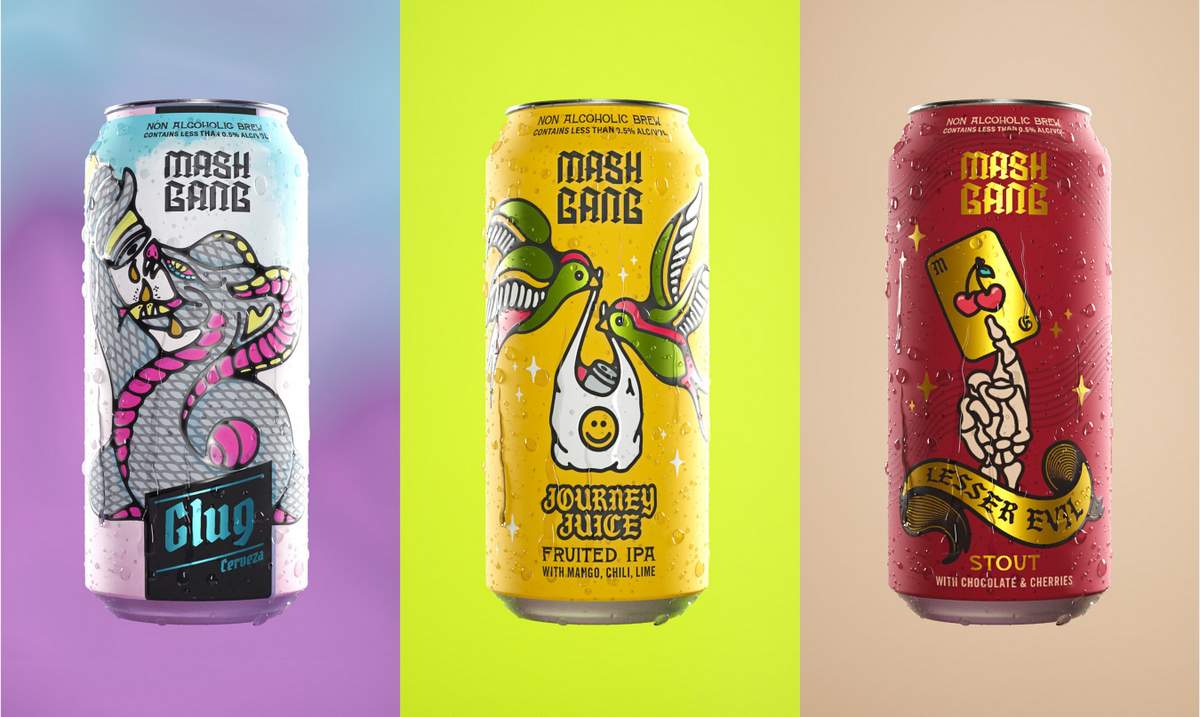 Mash-Gang---new-flavors Glug, Journey Juice and Lesser Evil