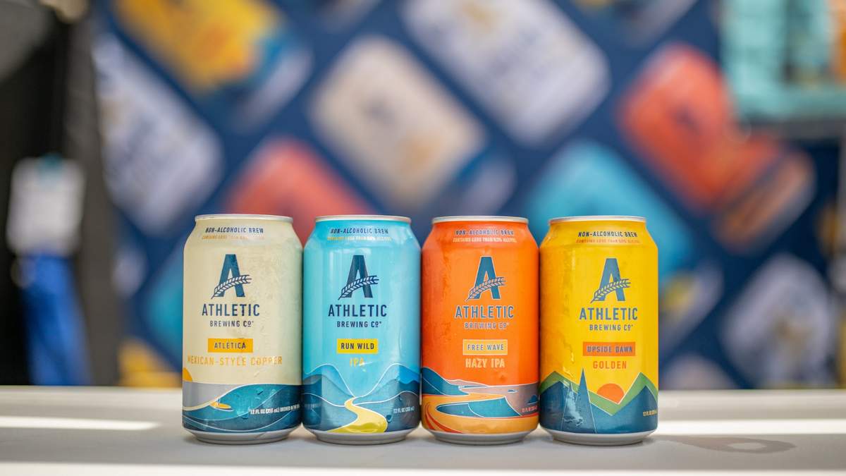 Athletic Brewing Live Nation partnership beer lineup