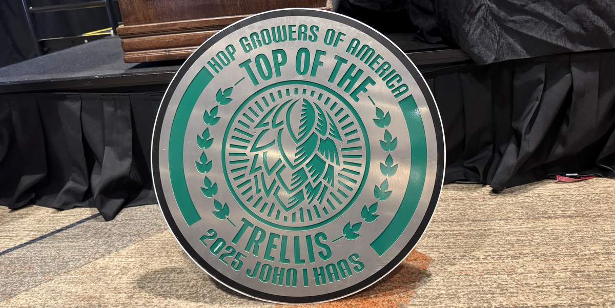 John I. Haas Receives 2025 "Top of the Trellis" Sustainability Award